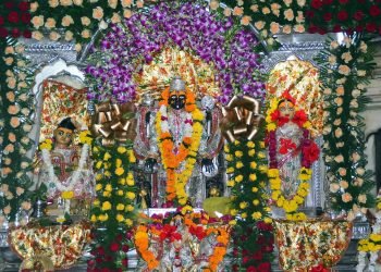 श्री कृष्ण जन्माष्ठमी के पावन अवसर पर गोपाल मंदिर के दर्शन।