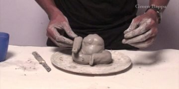 खुद ही बनाईये ! ग्रीन गणपति