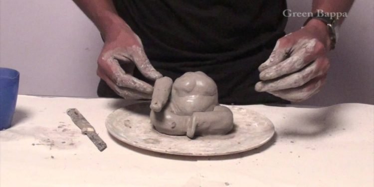 खुद ही बनाईये ! ग्रीन गणपति