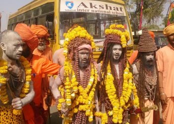 बड़े जूना अखाड़े की पेशवाई  : अप्रैल 5, 2016 : झलकियाँ -1